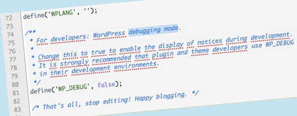 attivare il debugging mode sul configuration.php