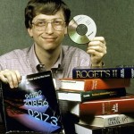 Bill gates, giovanissimo con una rivoluzione tecnologica tra le mani